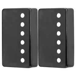 Cubiertas de pastilla de latón para guitarra eléctrica – Negro, Oro y Plata