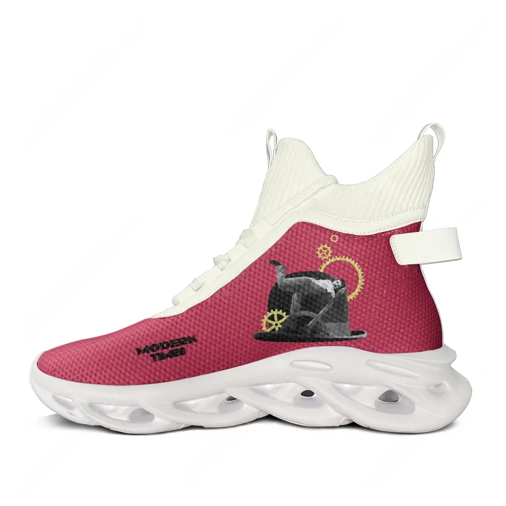 

Modern Times High Top Flats Sneakers Mens Womens Teenager Sneaker High Quality Personalized Fashion Casual Shoe Customized Shoes