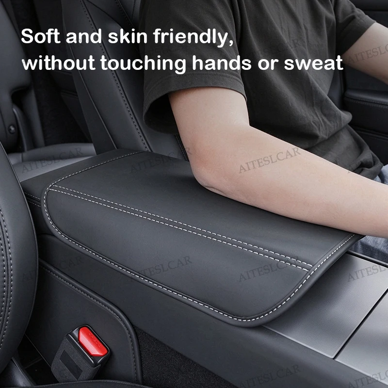 For Tesla Model Y L Six Seat 2026 Armrest Box Protect Cover Center Console Anti-Scratch 2026 Automotive Interior Accessories