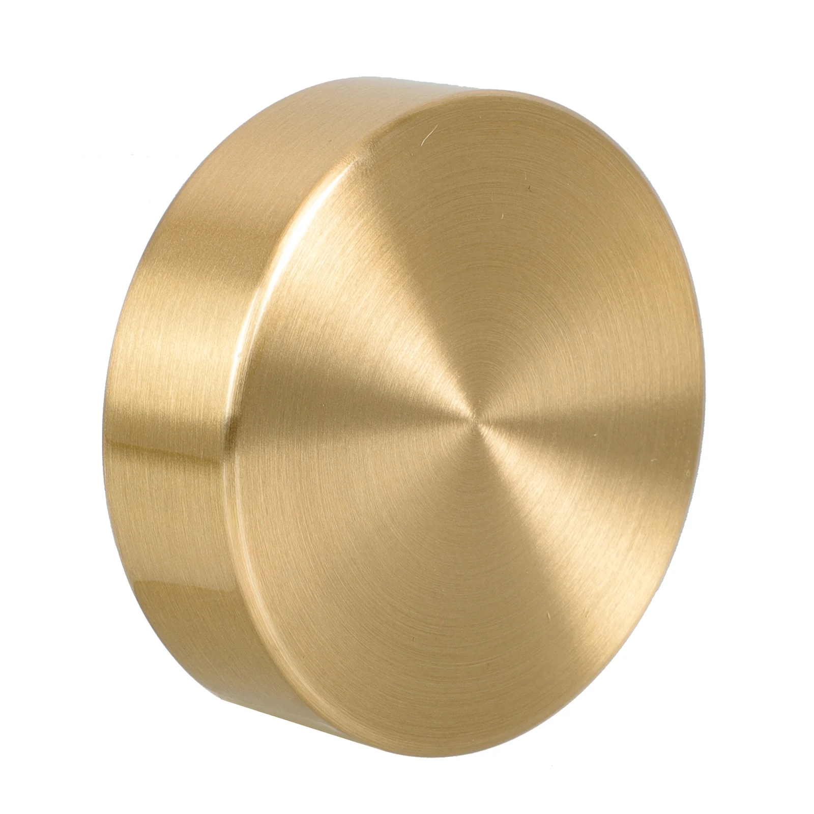 

1 Solid Brass Round Paperweight 5cm Diameter Calligraphy Painting Hold Down Large Papers Smooth Edge Desk Office Stationery