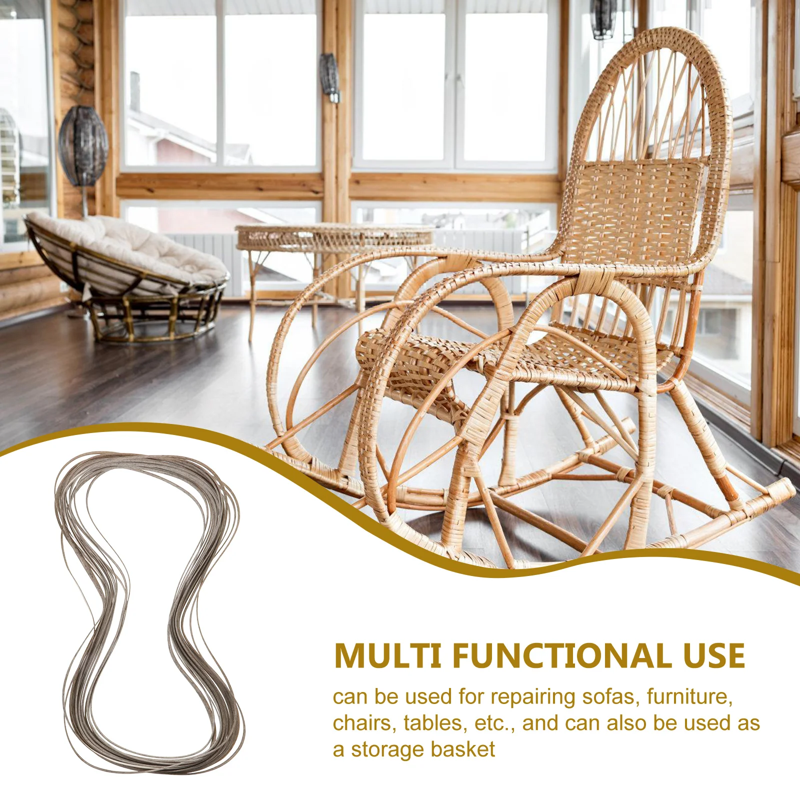 

1 Roll Plastic Rattan For Chair Repairing Fake Cane Weaving Material Diy Crafts Basket Making Multifunctional Fake Rattan Cane