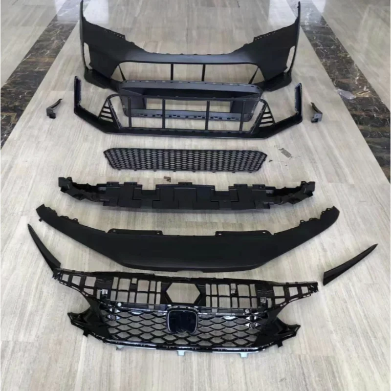 

Новый обвес Dream Garage 2026 в стиле Type R: передний бампер для Honda Civic FE Type R 2022-2026 (11-е поколение)