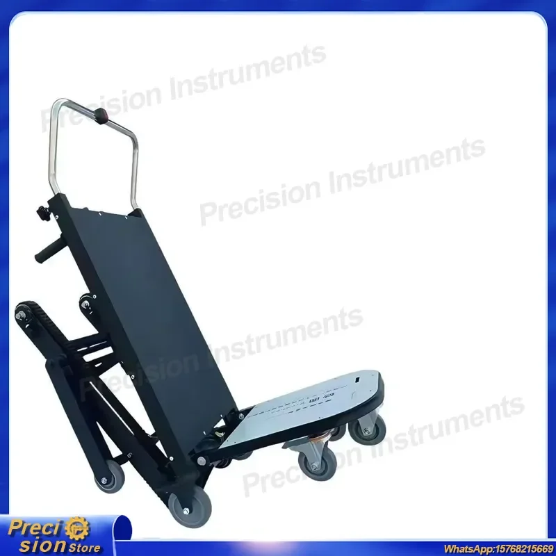 

Electric Stair Climbing Trolley Heavy Duty Folding Cart Hydraulic Hand Truck for Luggage Moving Tools Industrial Equipment