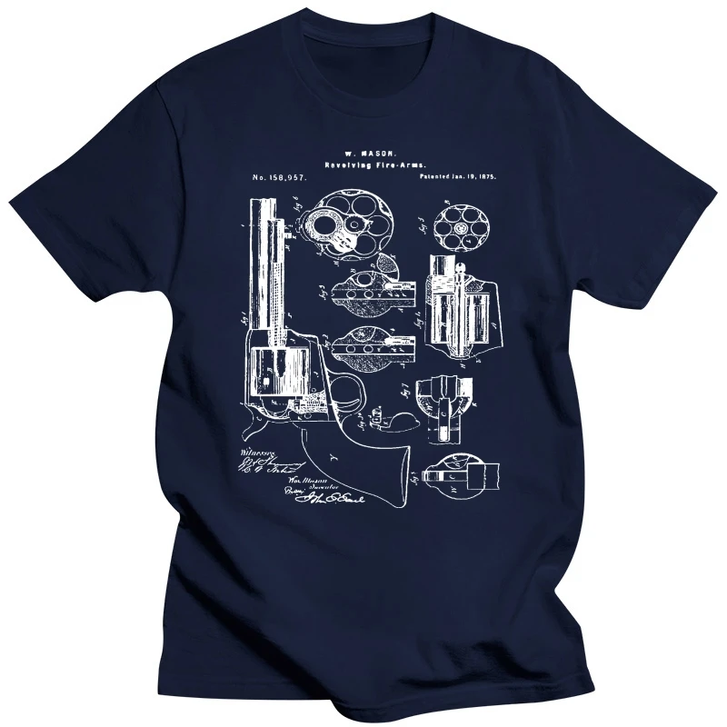 Colt Peacemaker Pistol Patent Shirt Cowboy Shirt Colt Revolver Six Shooter