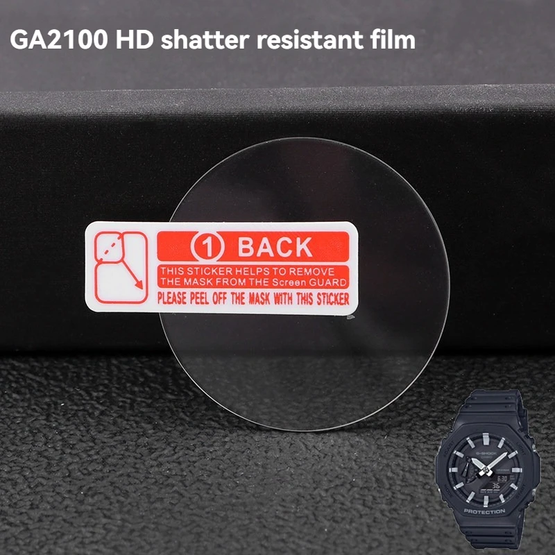 For Casio Farmhouse Oak Watch GA-2100/GA2110 High-Definition Hard Coating Protective Film Accessories
