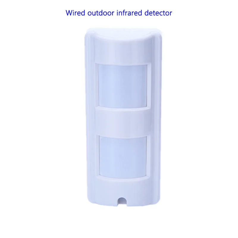 

Outdoor Infrared Motion Sensor Wired Dual Detection Anti-visible Light Detector Waterproof IP65 Anti-theft Anti Pet Alarm Probe