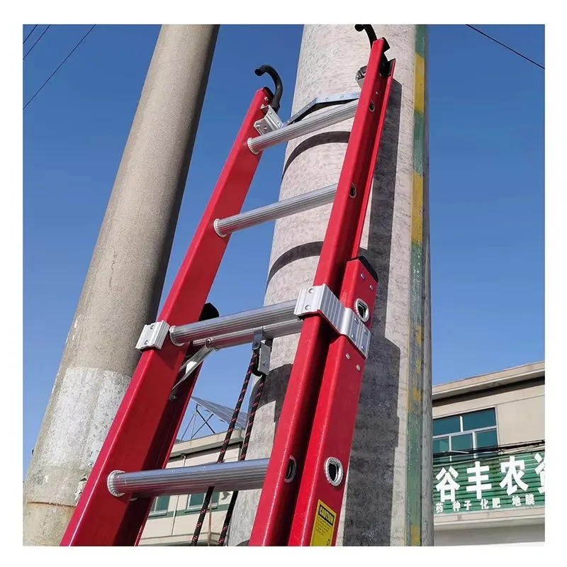 

Glass fiber extension ladder Glass steel ladder