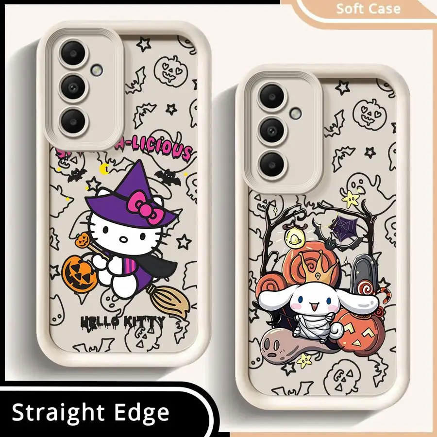 Halloween Cute Sanrio Phone Case for Galaxy A12 A13 A14 4G 5G A13 A22 5G A23 4G 5G A24 4G A32 4G 5G A33 5G A34 5G Matte