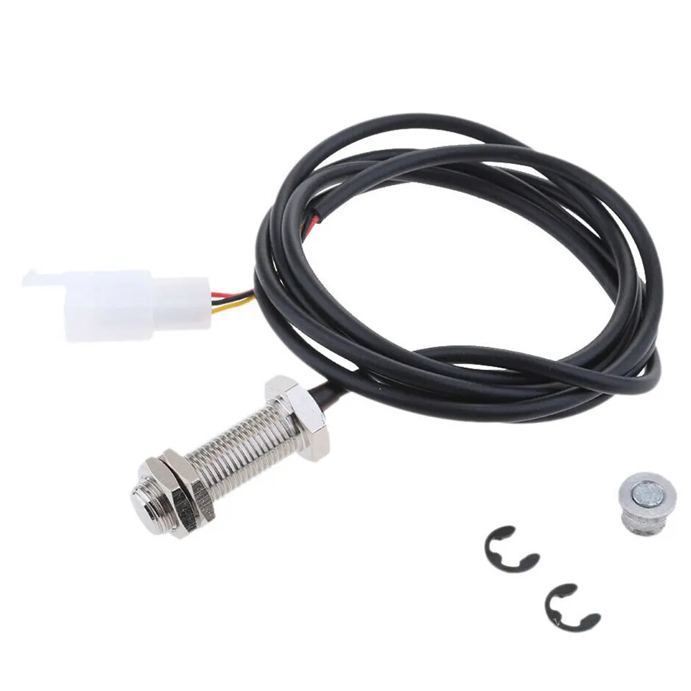 Parts Odometer Sensor Cable With 2 Magnets Accessories Digital Fittings Magnet Motorcycle Replacement Tachometer