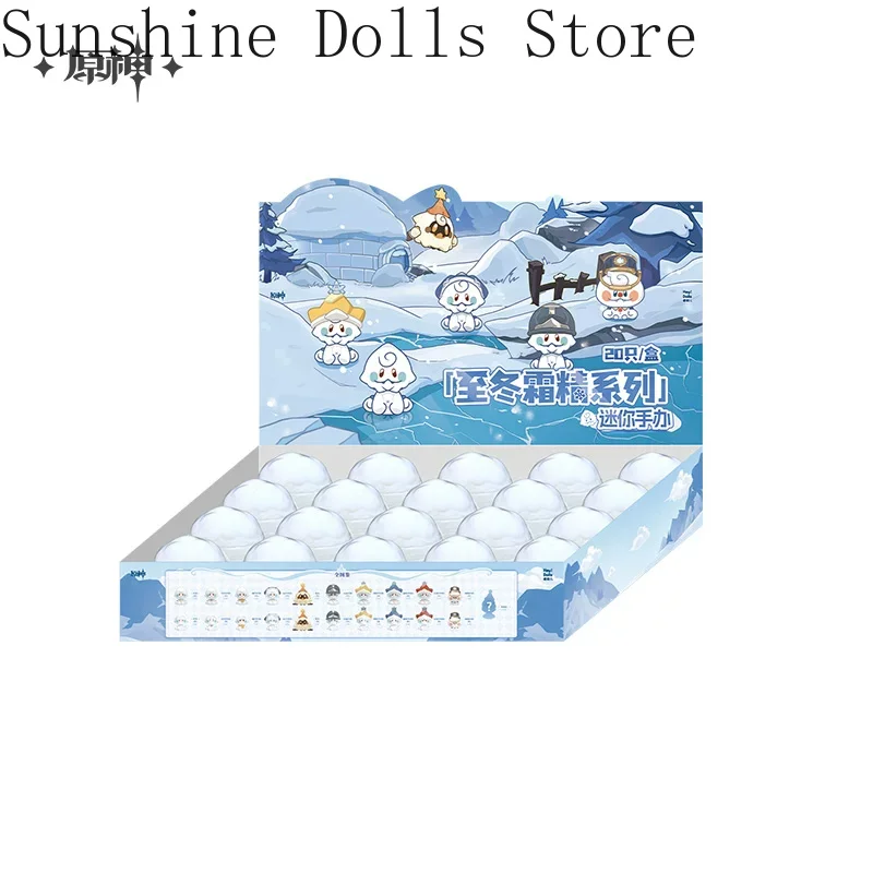 Game Genshin Impact Jack Frost Village Figurine Model Ornament Cosplay Original MIHOYO Anime Model Collection Halloween Gift