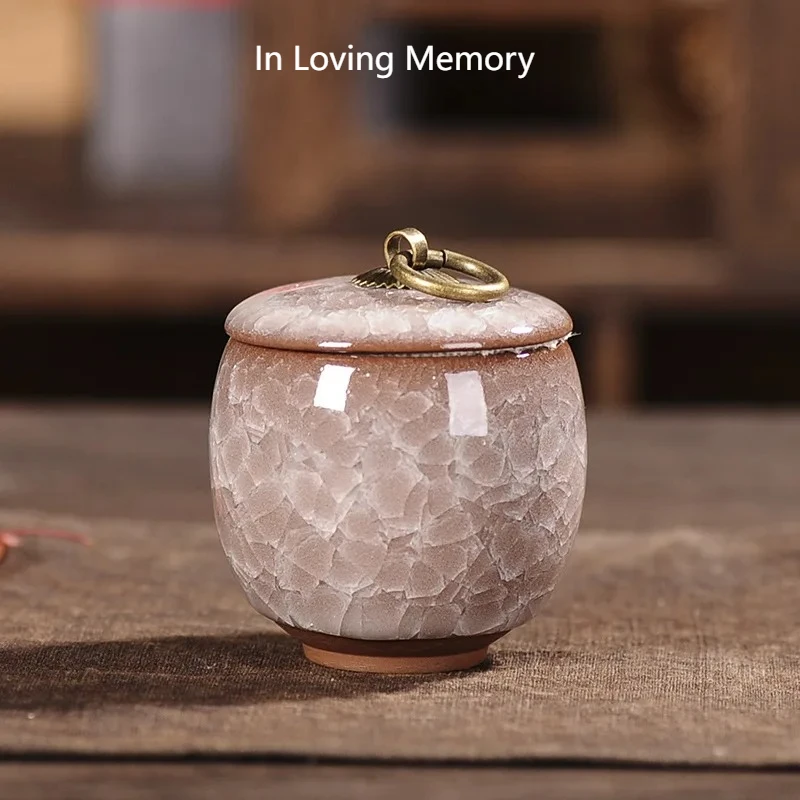 

Ceramic Pet Mini Urns Small Animals Container Ashes Cats and Dogs Funerals Funerary Coffins Reliquaries Memories of Lost Pets