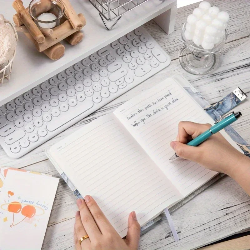 A5 كتاب كلمة المرور الموضة مع قفل مجلة الإبداعية مجلة كتاب الطالب المفكرة القرطاسية دفتر #4