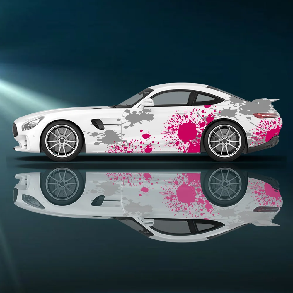 

Круглая цветная виниловая наклейка для автомобиля, защита от царапин, ПВХ наклейка, подходит для грузовиков, внедорожников, украшения, автоаксессуары