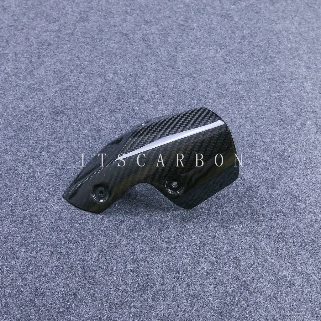 For BMW S1000R M1000R 2021- 2023 2024 Pure Carbon Fiber Motorcycle Accessories Heat Shield Protection Exhaust Cover Fairing Kits