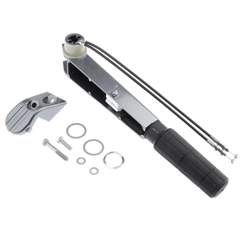 Conjunto de MANGO de acelerador fueraborda 6B4-42111-00-4D con Cable para Yamaha, fueraborda