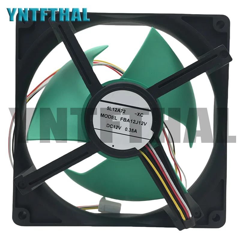 

FBA12J12V DC12V 0.35A 4-проводной охлаждающий вентилятор