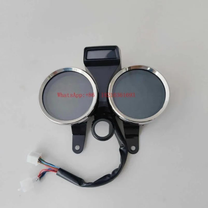 Motorcycle instrument self-test electronic speed mileage oil volume integrated LCD LED meter