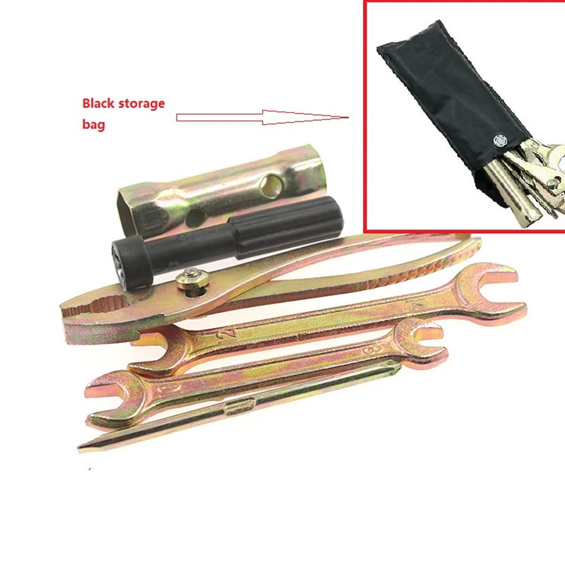 

Spark Plug Manual Socket Wrench Portable Universal First Aid Kit Dismantling Tool Multifunctional Motorcycle Repair Tool For