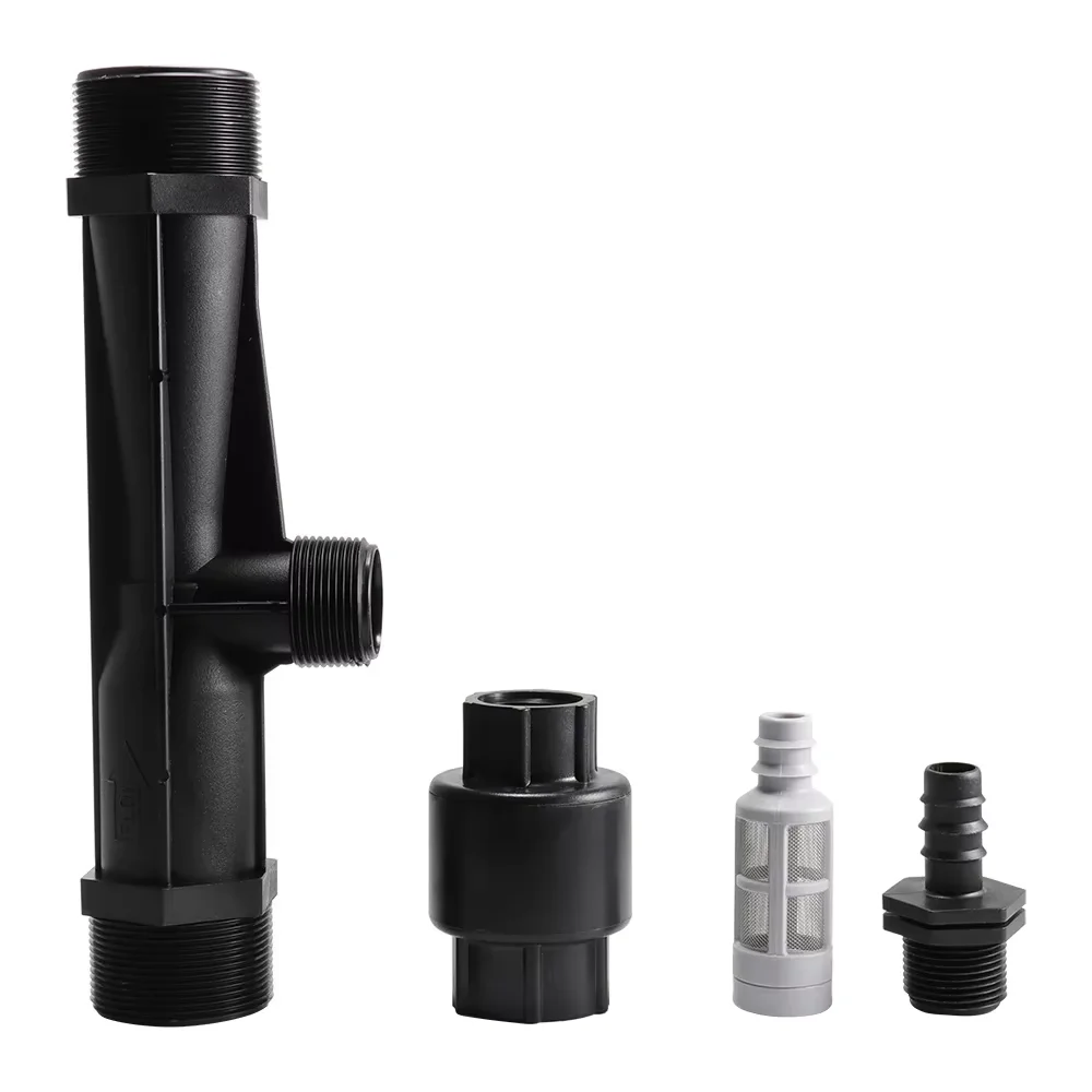 

2" Inch Venturi Fertilizer Injector DN50 Garden Agriculture Irrigation Watering Device for Patio Lawn Fertigation