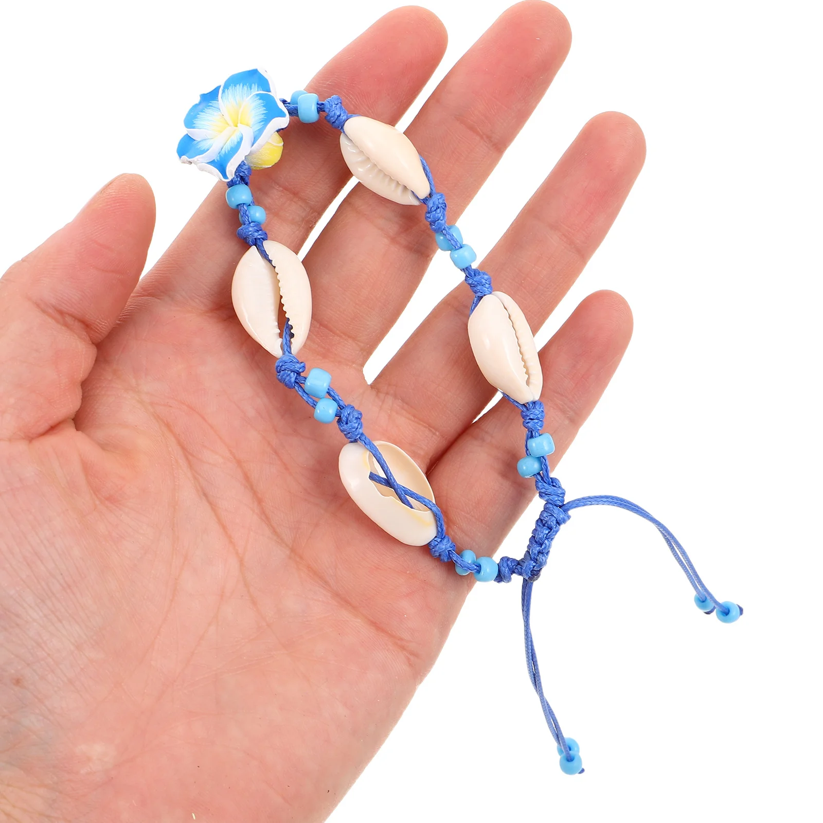 

5 Pcs Heart Bead Colorful Bracelets Beach Jewelry for Teen Beachy Women to Weave