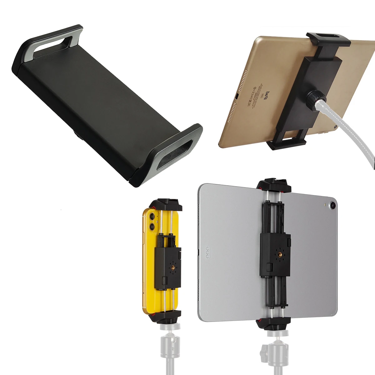 Supporto universale per Clip per iPhone Samsung Xiaomi Huawei Android cellulare smartphone tablet PC per iPad mini Pro 12.9