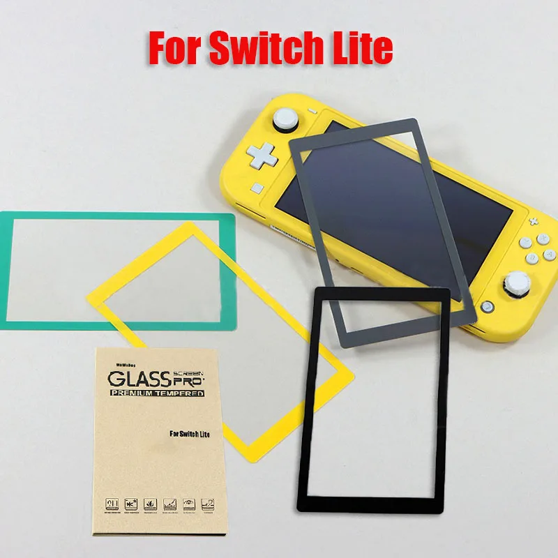 1PCS For Switch Lite Host Screen Tempered Protective Film For Switch NS LITE Color Screen Glass Tempered Film Protective Case