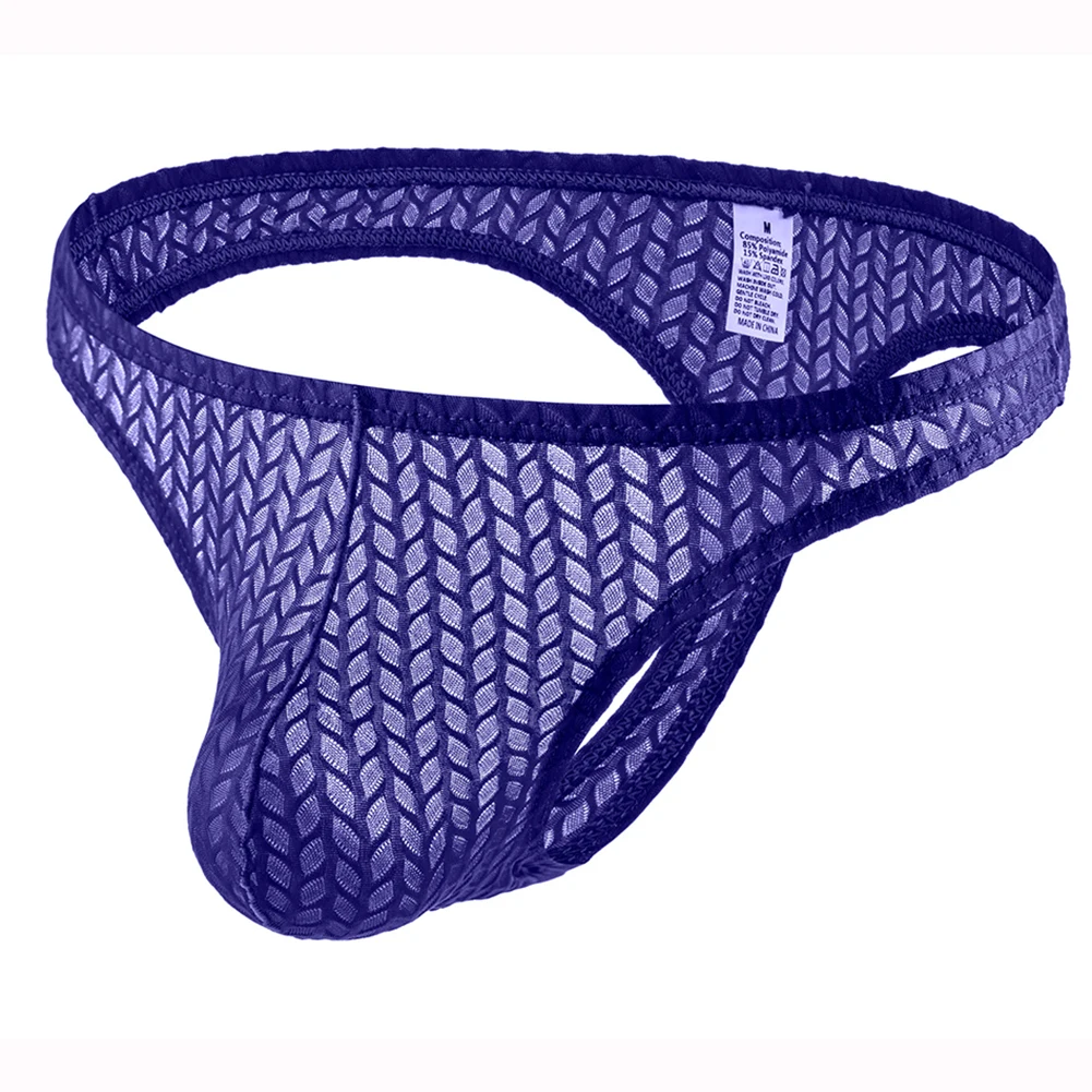 Mens Underwear T-Back Underpants Quick Dry Japanese Thongs Sissy G-String Lingerie Lace Solid Briefs Breathable Extreme Panties