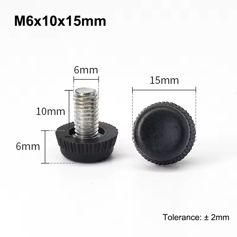 M6 M8 Leveling Foot Screw On Type PP Plastic Furniture Table Chair Sofa Leg Anti-slip Feet Adjustable Leveler Base Bolt Pad - Image 9