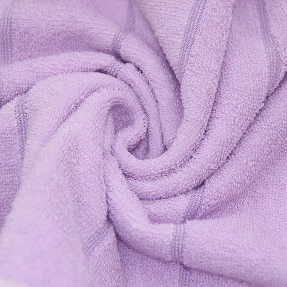 Soft Luxury Lavender Cotton Towel Fast Drying Super Absorbent Eco Friendly for Barber Salons Hotels and Household
