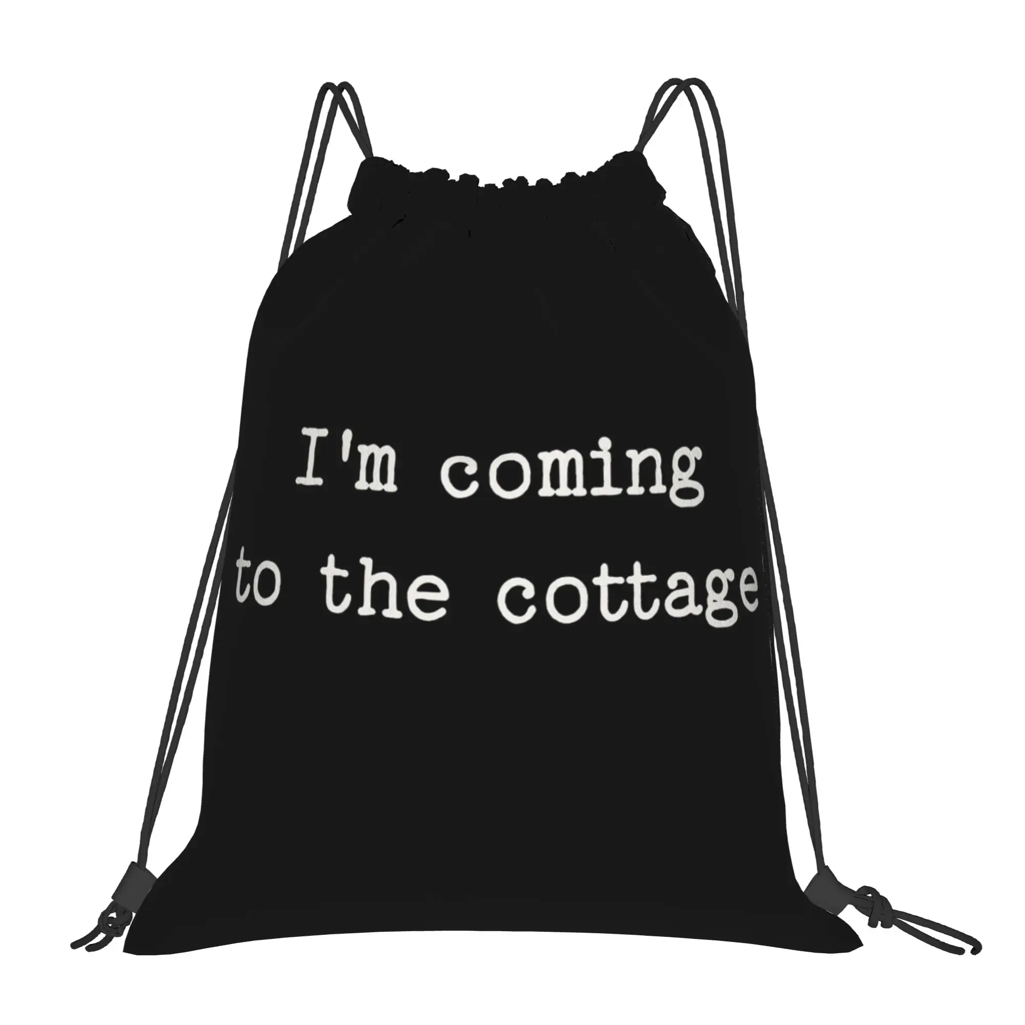 

Спортивная сумка-рюкзак Heated Rivalry I'm Coming To The Cottage с завязками, водонепроницаемая, для походов и занятий спортом