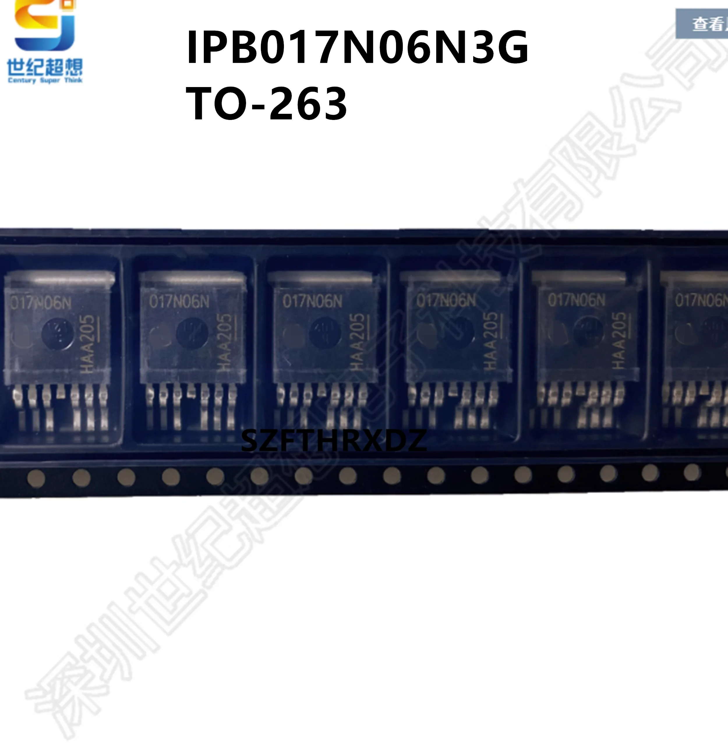 10pcs  100% New Imported Original  IPB010N06NATMA1 010N06N  60V 45A  IPB017N06N3G  017N06N  60V 180A   TO-263-7