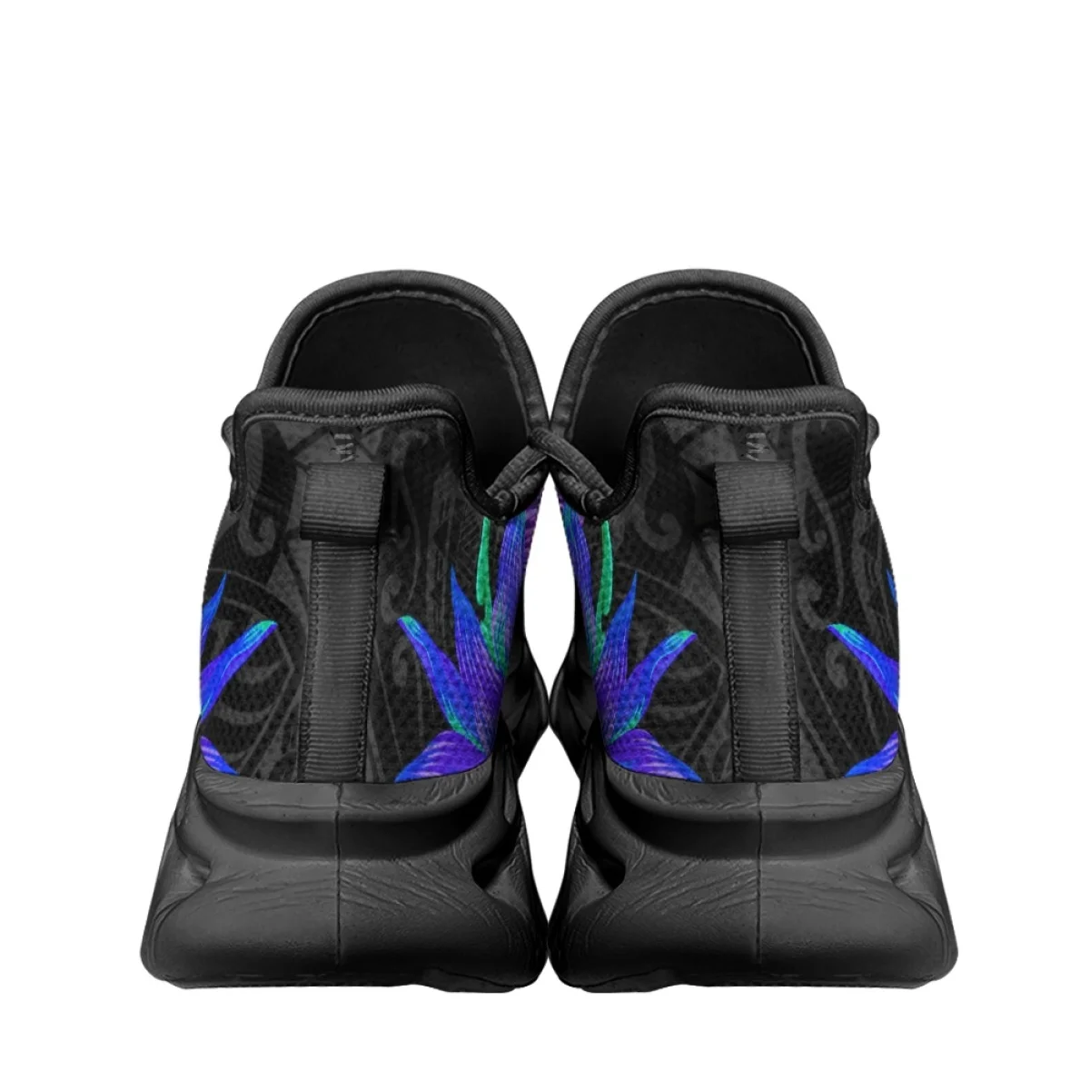 Gradient Australia Aboriginal Turtle Indigenous Art Round Toe Non-slip Vulcanized Shoes Fashion Brand Woman Comfortable Sneakers