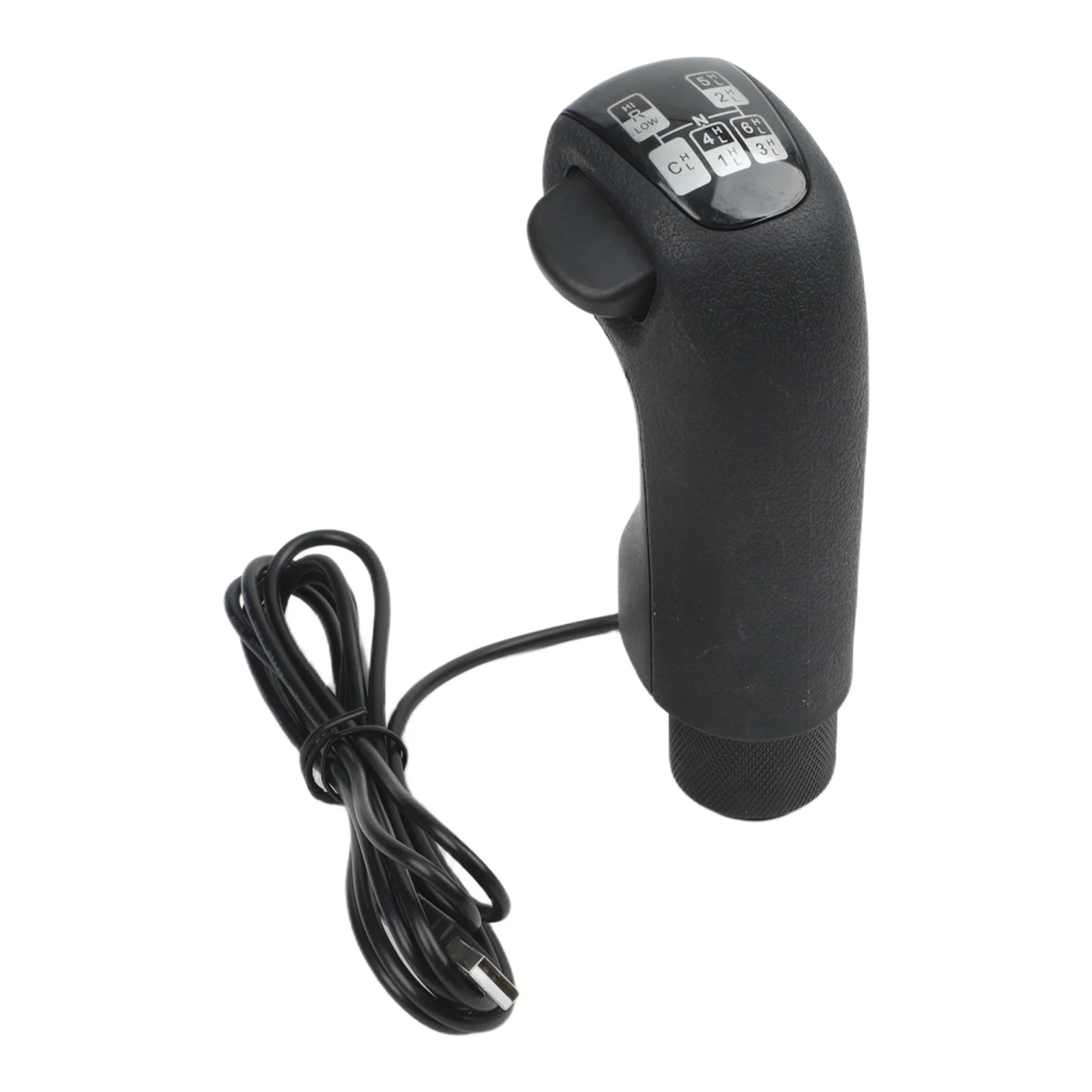Truck Gear Controller USB Shift Knob Excellent Craftsmanship Easy Installation Plastic Construction High Low USB Shift Knob