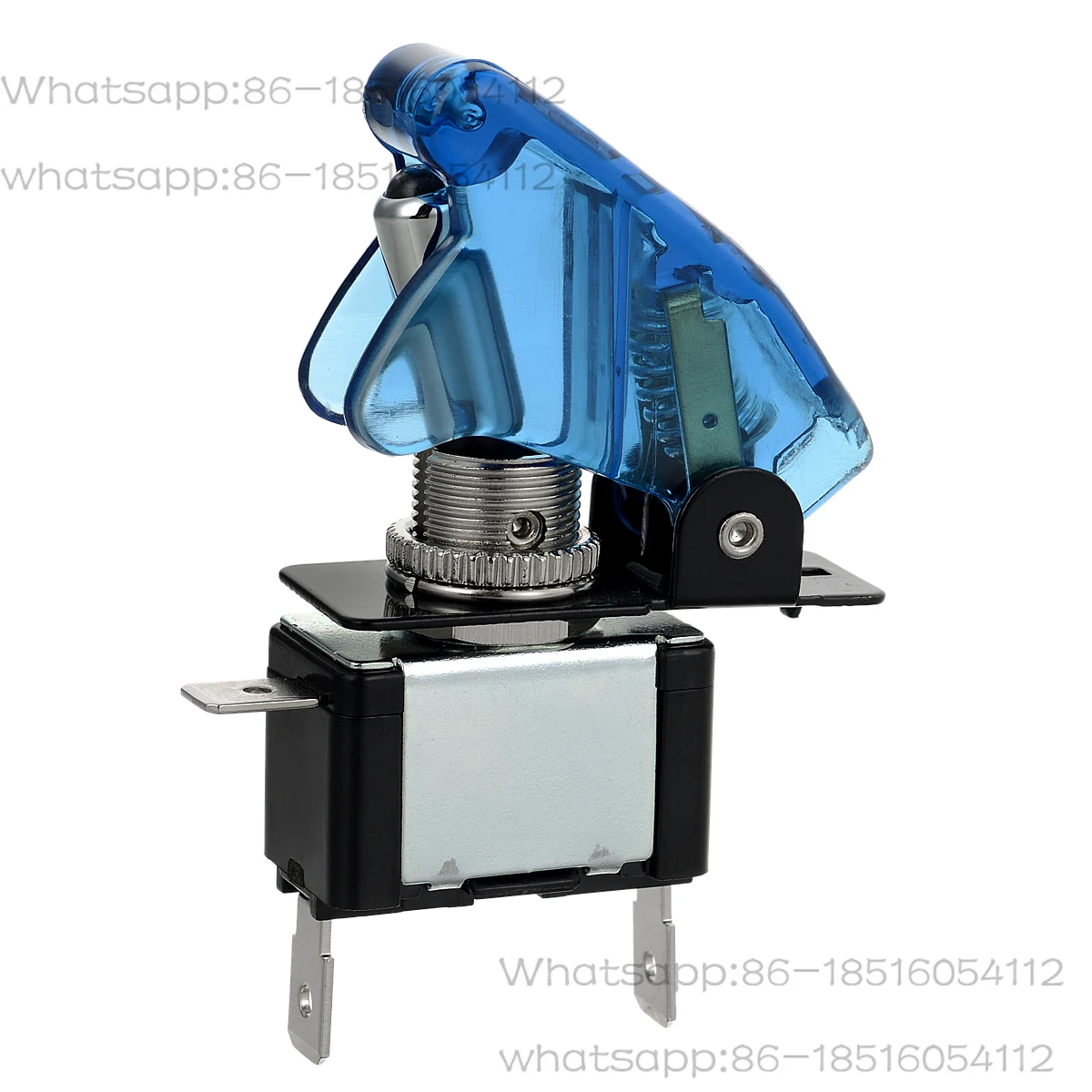 

Модификация автомобиля с подсветкой, гоночный выключатель питания 12 В, рокер, открытый с крышкой