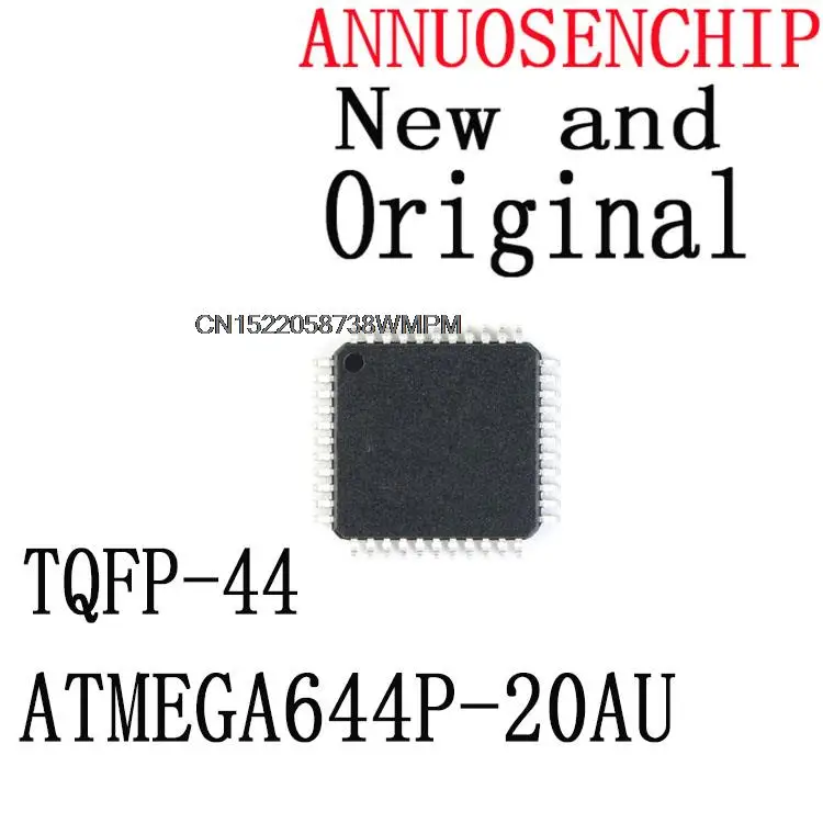 New original  10PCS New and Original  ATMEGA644P  ATMEGA644  TQFP-44 ATMEGA644P-20AU