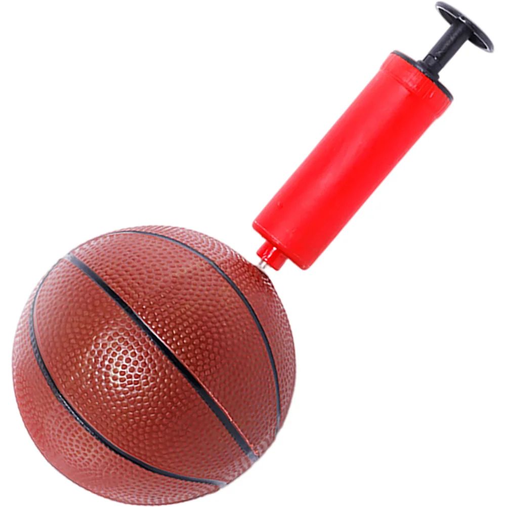 Mini Basketball Smooth Surface Beach Pool Game Inflator Leak-proof Standard Outdoor Party Supplies Compact Size