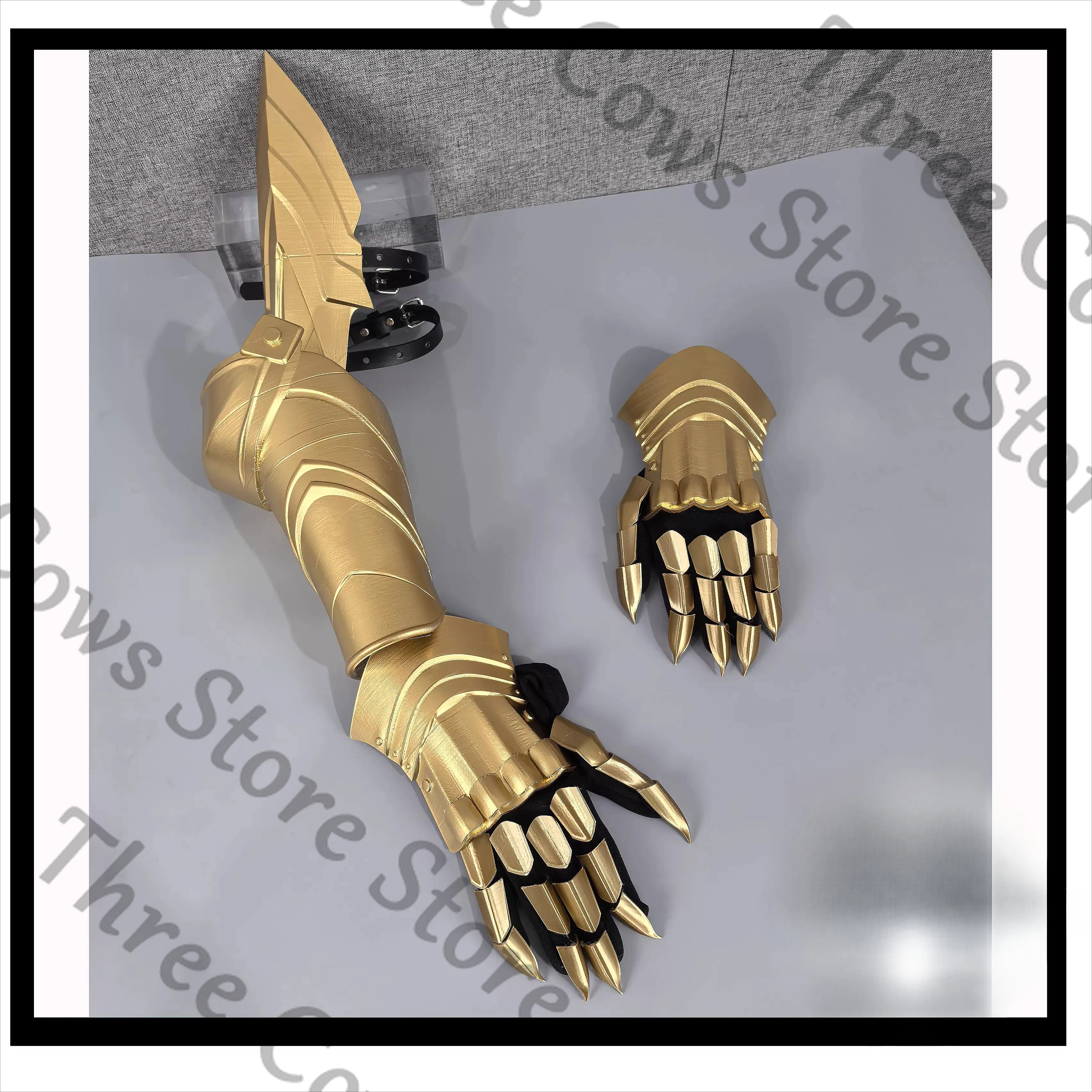 

Anime Arknights Młynar Cosplay Cartoon Handmade Glove Bracelet Gardebras Gloves Accessories Hand Props Armour Model Game Gift