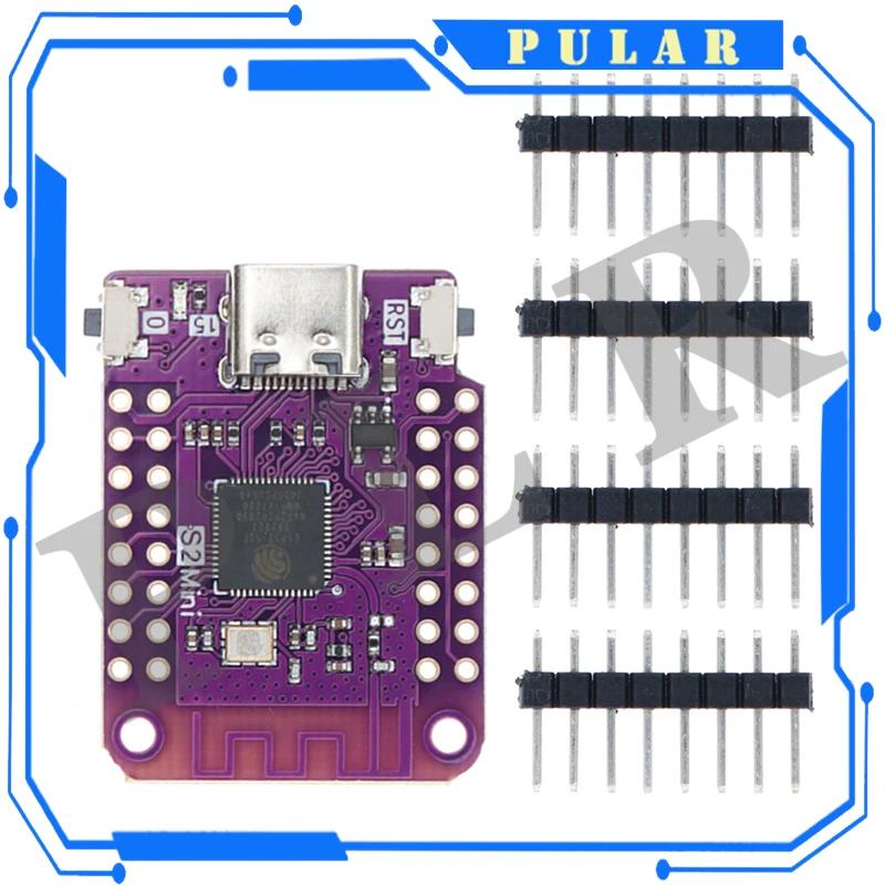 1/2PCS ESP32-S2 4MB Flash Type-C ESP32 S2 Mini WIFI IOT Board Based ESP32-S2FN4R2 Connect Arduino Compatible with MicroPython