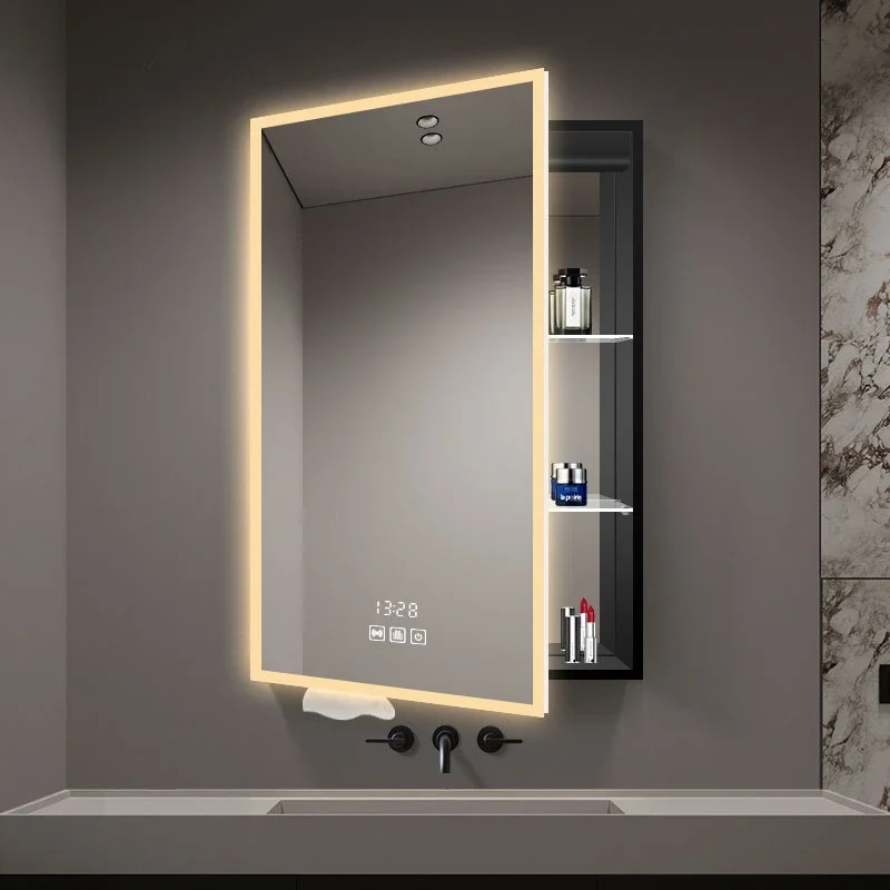 

Large Minimalist Mirror Money Saving Organizer Compact Necklace Bedroom Cabinets Makeup Brushes Set Cabinet Nail Polish Storage