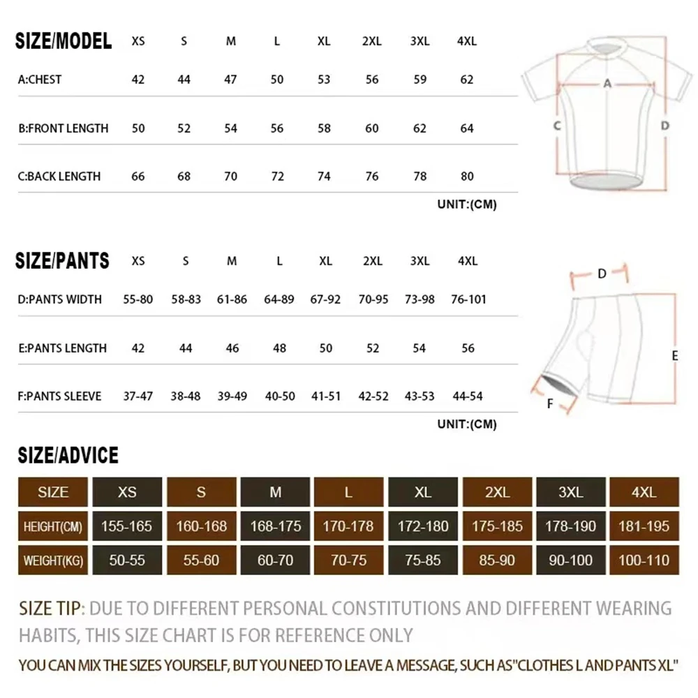 Raudax 팀 2024 남성용 반팔 사이클링 저지 세트, MTB Maillot Ropa Ciclismo 자전거 착용, 통기성 사이클링 의류, 여름