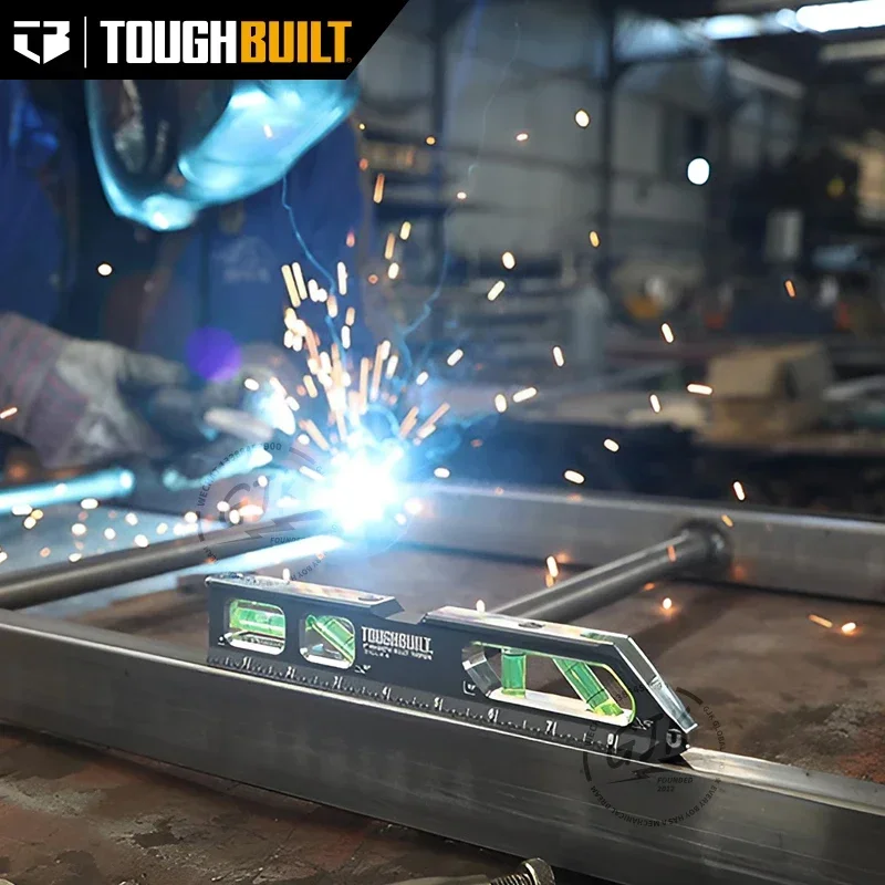 ToughBuilt 9-calowa magnetyczna poziomica torpedowa - (TB-H2-L-9T-M)