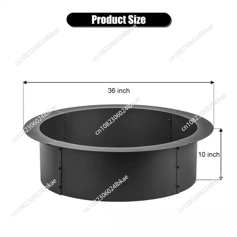 Outdoor portable large wood stove camping style smokeless heating campfire stove