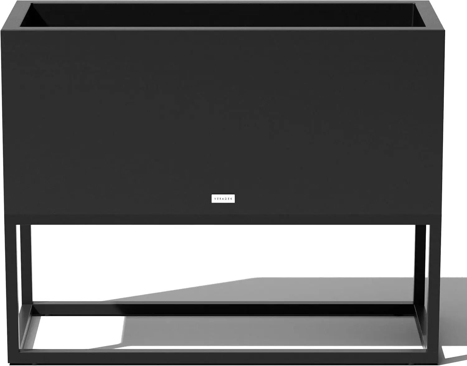 

Кашпо Veradek Block Series Raised Long Box для патио и сада | Прочная конструкция для использования в любых погодных условиях с алюминиевой подставкой | Современный декор для