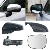 Para Subaru Forester 2019 2020 2021 espejo retrovisor lateral de coche cubierta inferior tapa luz de señal de giro lámpara lente de cristal
