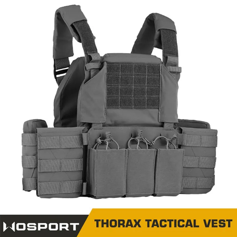 WOSPORT Quick-release Vest Outdoor Supplies Outdoor Wear-resistant Adventure Equipment Training Uniforms THORAX Tactical Vest