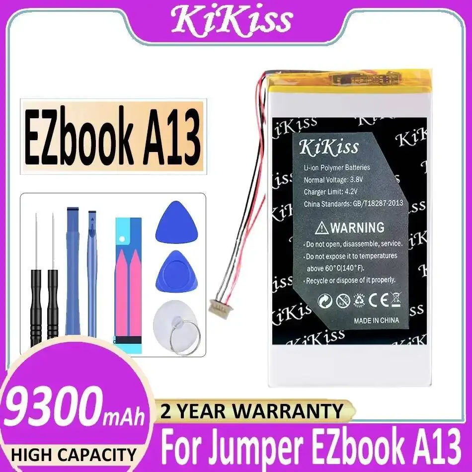 سعة 9300 مللي أمبير في الساعة لبطارية الكمبيوتر المحمول Jumper Ezbook A13 #1