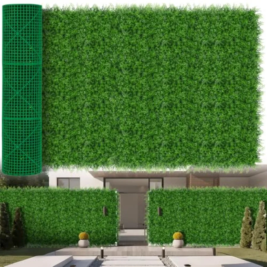 

Искусственная травяная панель для стены 60x120 см, зеленая, для использования в помещении и на улице, для сада, патио, ограждения, защиты от солнца, рулонная панель из искусственной травы, устойчивая к УФ-излучению.