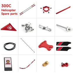 JCZK 300C Helicopter Parts All Series Aircraft RC Helicopter Model Replacement tail Parts 300C-A030~A053