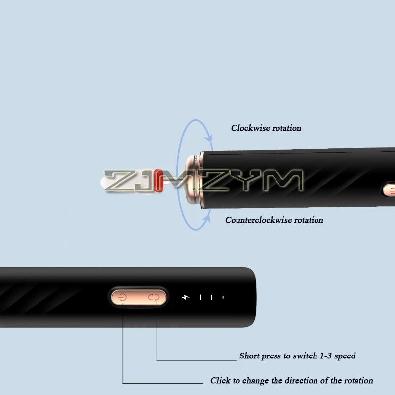 آلة تشذيب الأظافر الكهربائية المحمولة القابلة لإعادة الشحن ، آلة مانيكير متعددة الوظائف ، قاطع طحن بلاستيكي