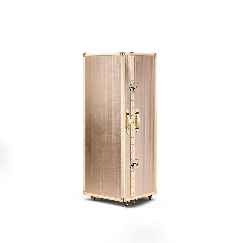 High-end cosmetic hard case removable jewelry cabinet